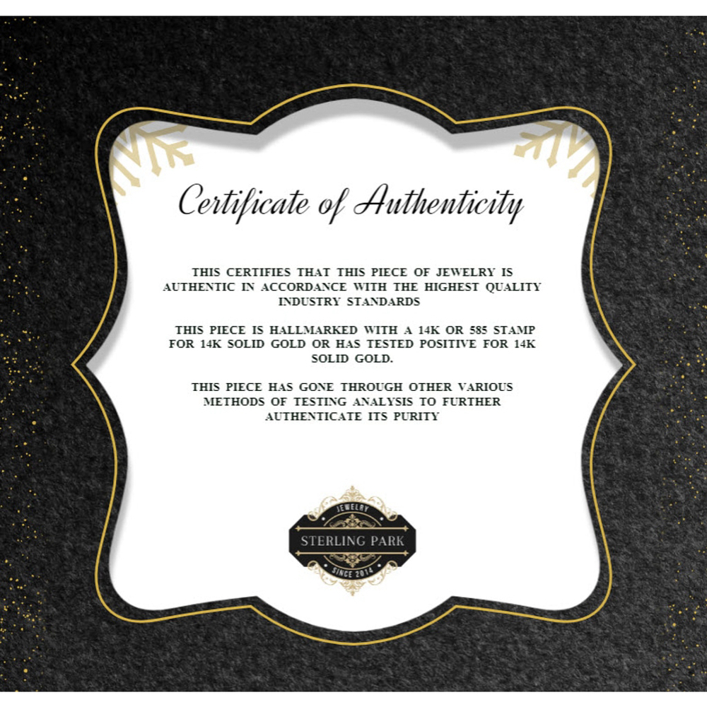 14K Yellow Solid Gold .55 CT Amethyst Shape Heart Natural Diamond Love Band Ring - Picture 11 of 11